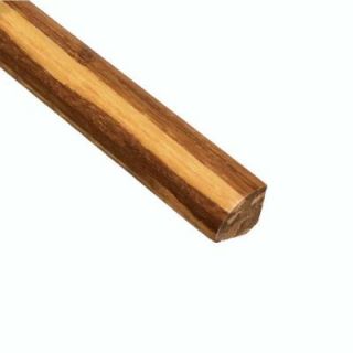 Home Legend Strand Woven Tiger Stripe 3/4 in. Thick x 3/4 in. Wide x 94 in. Length Bamboo Quarter Round Molding HL43QR