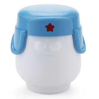 Soldier Design Mini Cup with Blue Hat Shaped Cover