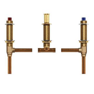 Moen 4792 Adjustable Two Handle Roman Tub Valve With 1/2 inch Cc Connection