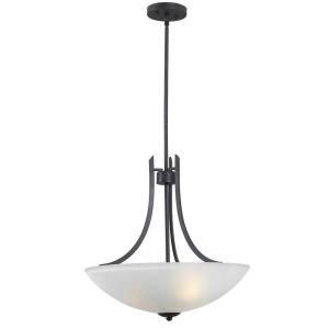 Kenroy Home Mirage 63 in. Forged Graphite 3 Light Pendant 91923FGRPH