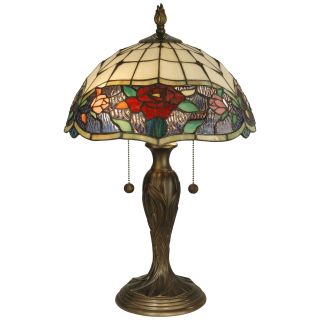 Dale Tiffany Floral Table Lamp
