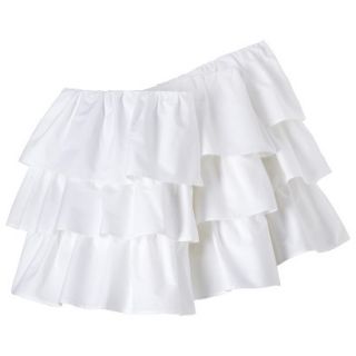 Ruffled Crib Skirt   White by Circo