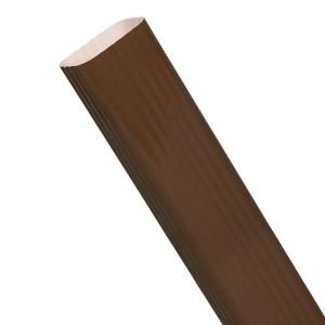 Amerimax Home Products 2 in. x 3 in. Brown Steel 15 in. Downspout Extension 3307519