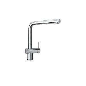 LaToscana Torino Single Handle Pull Out Sprayer Kitchen Faucet in Chrome HDCR566LFEX