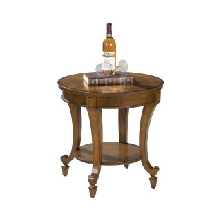 Provence Round End Table, Cinnamon