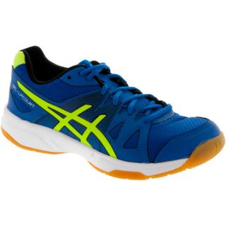 ASICS GEL Upcourt Junior Blue/Flash Yellow/Black ASICS Junior Squash Shoes