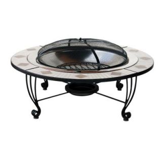 UniFlame Ceramic Tile Fire Pit WAD506AS
