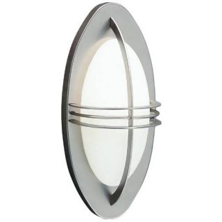 Kichler 9671NI Outdoor Light, Hard Contemporary Wall 1 Light Fixture Brushed Nickel