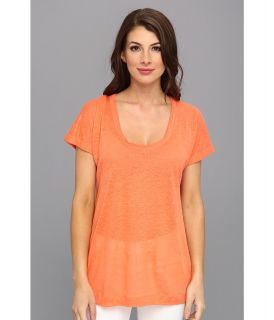 C&C California Roll Sleeve Tee Womens T Shirt (Orange)