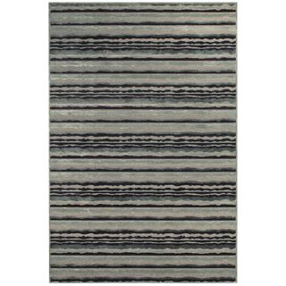 Laois Grey Silver Rug (76 X 106)