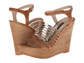French Connection Demi Womens Wedge Shoes (Metallic)