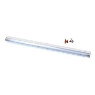 Amerelle 34.5 in. 21 Watt Nickel Slim Line Fluorescent Plug In Under Cabinet FA435KBAM
