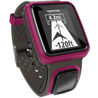 TomTom Runner GPS Watch Dark Pink TomTom GPS Watches