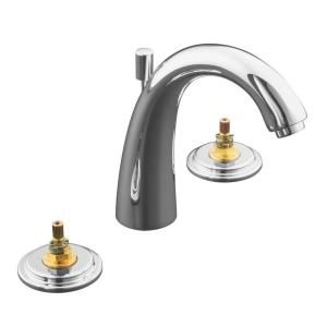KOHLER Taboret 8 in. Widespread 2 Handle High Arc Bathroom Faucet in Polished Chrome K 8215 K CP