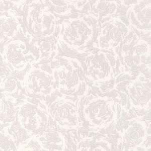 Graham & Brown 56 sq. ft. Thick Swirl Paintable White Wallpaper 321