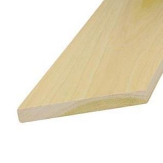 Builders Choice 1 in. x 12 in. Poplar Board [Lineal Foot] HLPO112RL