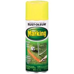Rust Oleum Specialty 11 oz. Bright Yellow Marking Spray Paint (6 Pack) 1997830