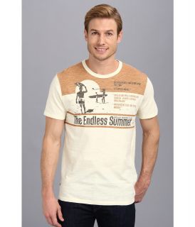 Lucky Brand Endless Summmer Football Tee Mens T Shirt (Multi)