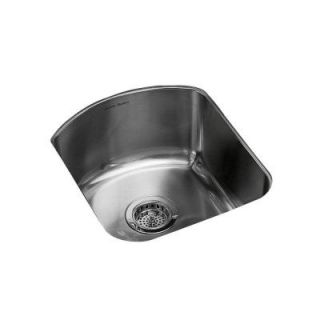 American Standard Culinaire Undercounter Mount Stainless Steel 15.125x17.75x8 0 Hole Single Bowl Island Sink DISCONTINUED 7507.000.075