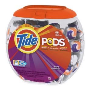 Tide PODs Spring Meadow Laundry Detergent (66 Count) 003700050975