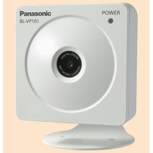 Panasonic H.264 Wired 640 TVL Indoor Network Security Camera with 4x Digital Zoom BL VP101P
