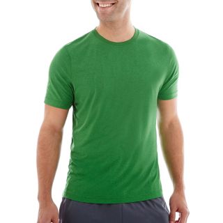 Xersion Short Sleeve Power Tee, Green, Mens