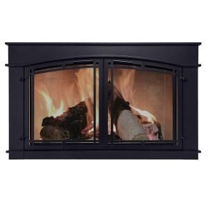 Pleasant Hearth Fieldcrest Extra Small Glass Fireplace Doors FC 5901
