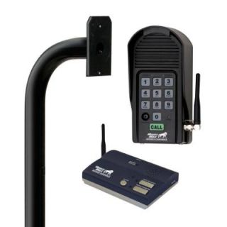 Mighty Mule Intercom/Keypad and Mounting Post Combo Kit for Mighty Mule Automatic Gate Openers FM136 PED