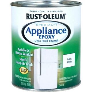 Rust Oleum Specialty 1 qt. White Gloss Specialty Appliance Paint 241168