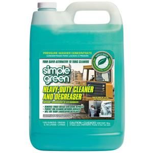 Simple Green 128 oz. Heavy Duty Cleaner and Degreaser Pressure Washer Concentrate 2300000118203