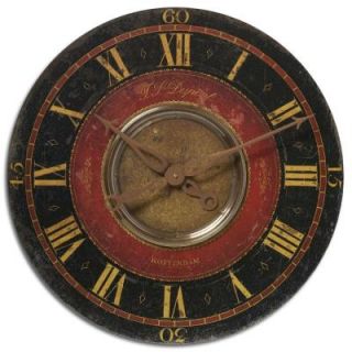 Global Direct 27 in. Antique Reproduction Round Wall Clock 06031