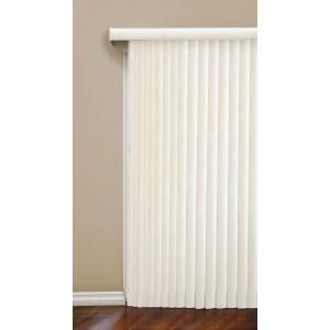 designview Crown Ivory Lace Vertical Blind 3.5 in. Vanes (Price Varies by Size) 10793478805037