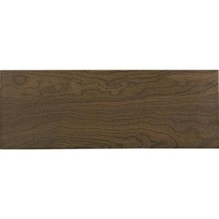 Daltile Parkwood Brown 7 in. x 20 in. Ceramic Floor and Wall Tile (10.89 sq. ft. / case) PD13720HD1P2