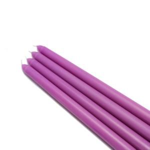 Zest Candle 12 in. Purple Taper Candles (12 Set) CEZ 082