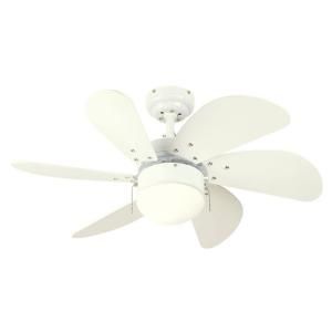 Westinghouse Turbo Swirl 30 in. White Ceiling Fan 7814565