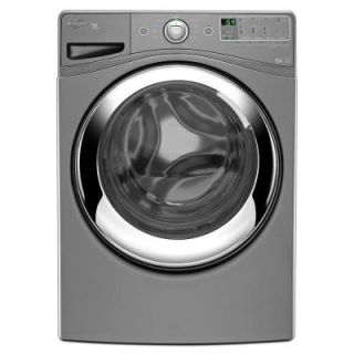 Whirlpool Duet 4.1 cu. ft. High Efficiency Front Load Washer with Steam in Chrome Shadow, ENERGY STAR WFW86HEBC