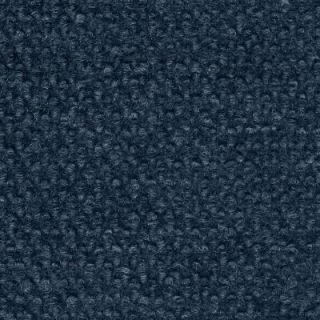Caserta Ocean Blue Hobnail 18 in. x 18 in. Indoor/Outdoor Carpet Tile (10 Tiles/ Case) 7HD9N5510PK