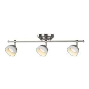 Aspects Madison 3 Light Satin Nickel Dimmable Fixed Track Lighting Kit MADF330030LSN