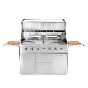Capital Precision 6 Burner 52 in. Stainless Steel Propane Gas Grill HCG52RFSL