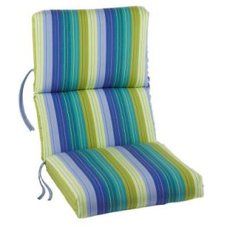 Seaside Seville Sunbrella High Back Outdoor Chair Cushion 1573310330