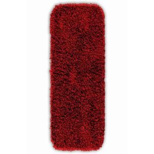 Garland Rug Jazz Chili Pepper Red 22 in. x 60 in. Washable Bathroom Accent Rug BEN 2260 04