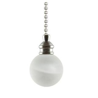 Westinghouse Frosted White Alabaster Ball Pull Chain 7712300