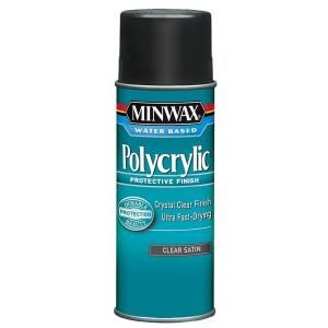 Minwax 11.5 oz. Satin Polycrylic Protective Finish Aerosol Spray 33333000