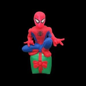 3.5 ft. Airblown Lighted Spider Man Sitting 89130