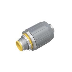 Arlington Industries 1 in. Liquid Tight Push On Connector with Insulator LT10A 1