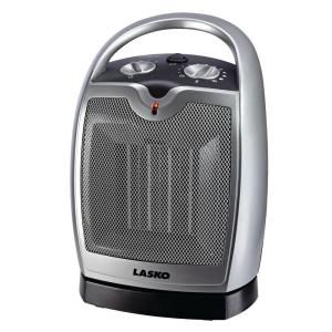 Lasko 11.25 in. 1500 Watt Electric Portable Oscillating Ceramic Heater DISCONTINUED 5409