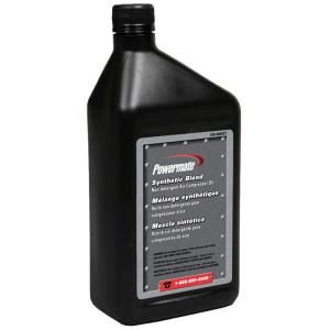 Powermate 1 qt. Synthetic Blend Non Detergent Air Compressor Oil 018 0069CT