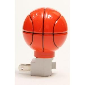 Good Choice Basketball Shape Manual Sports Night Light   Orange 205 B