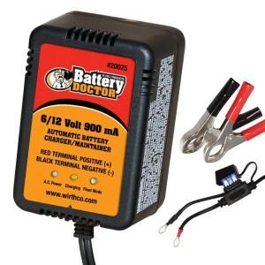 Battery Doctor 6/12 Volt Fully Automatice 900 mA Smart Charger 20025