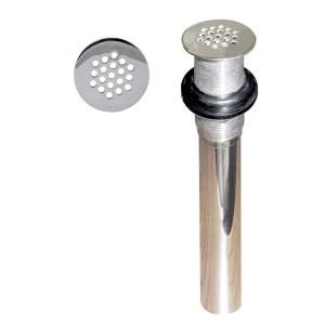 Grid Strainer Lavatory Drain without Overflow Holes in Polished Chrome BFNLD5CP